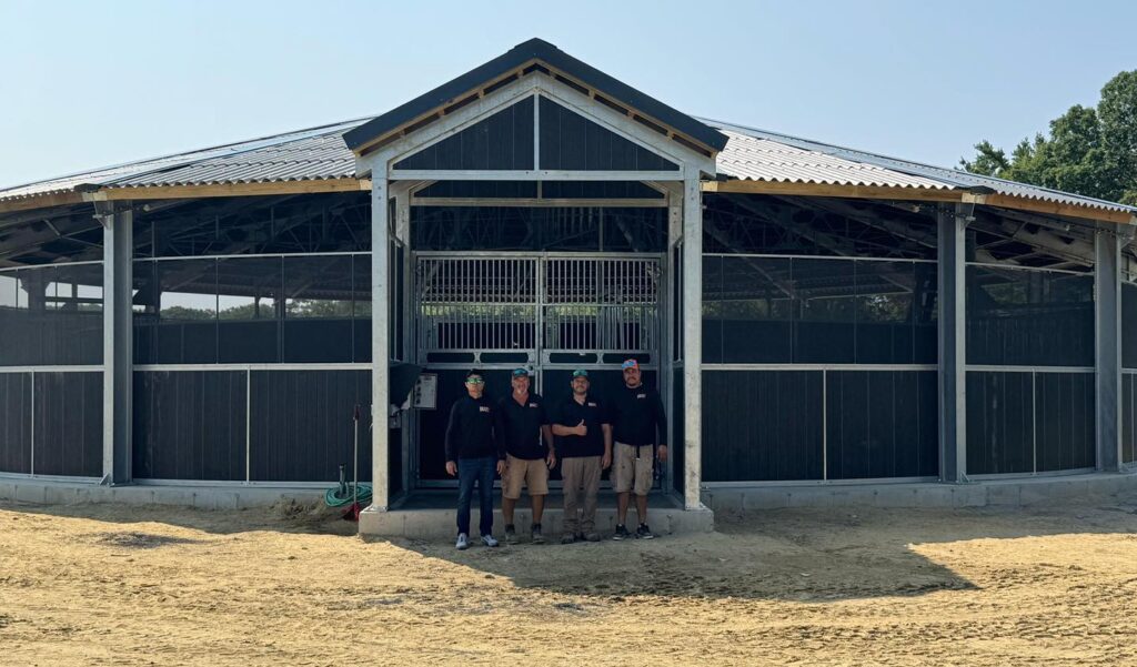 8-Horse 75’ Sky Walker Installation